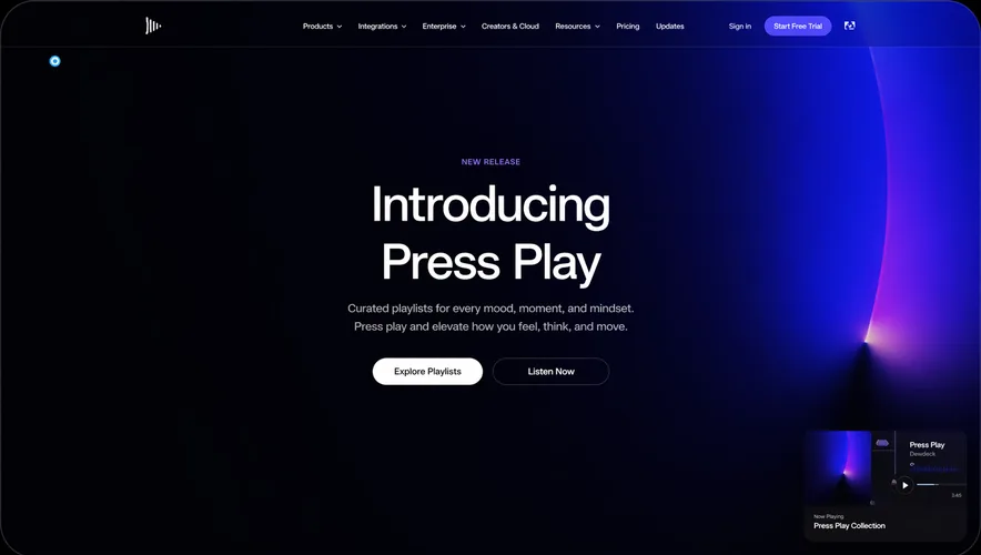Introducing Press Play