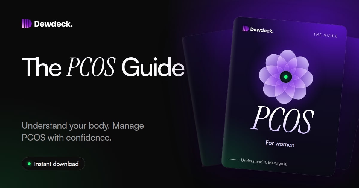 The Dewdeck PCOS Guide cover